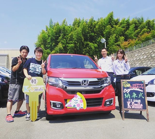 【納車式】
K様、納車おめでとうございます✨
ミラノレッドの素敵なNWGN?‼️
たくさん可愛がってあげてください??
納車式へのご参加誠にありがとうございました☺️✨
・