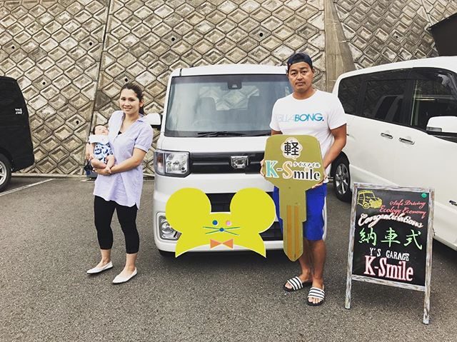 【納車式】
Y様、納車おめでとうございます✨
室内空間がとっっても広いウェイクです?
ご家族で乗られるにぴったりのお車ですね?是非色々な場所にお出かしてみて下さい??? 納車式へのご参加誠にありがとうございました?‼️
・