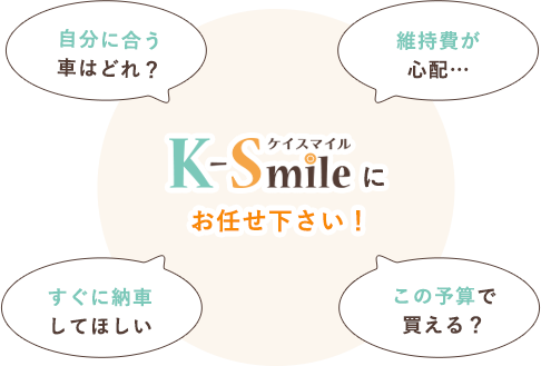k-smileにお任せください!