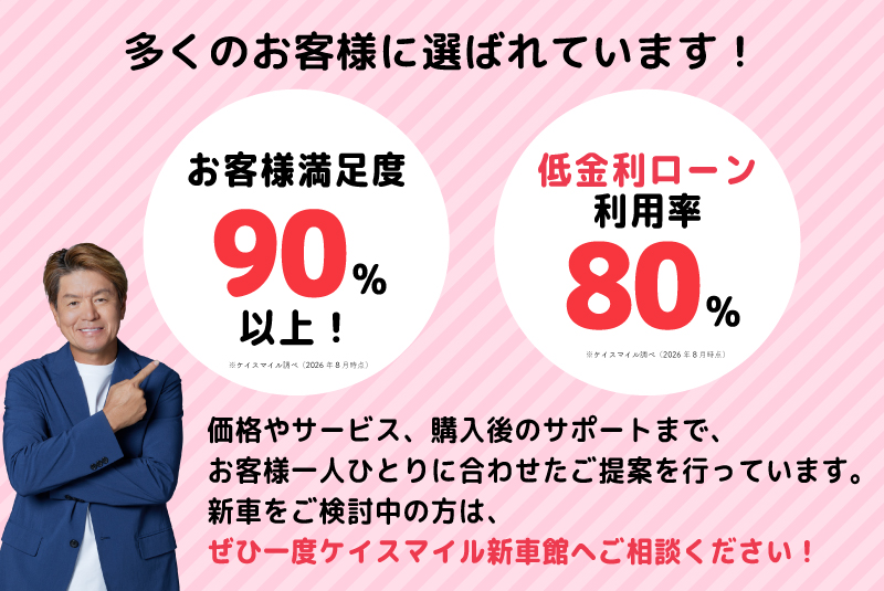 多くのお客様に選ばれています！
